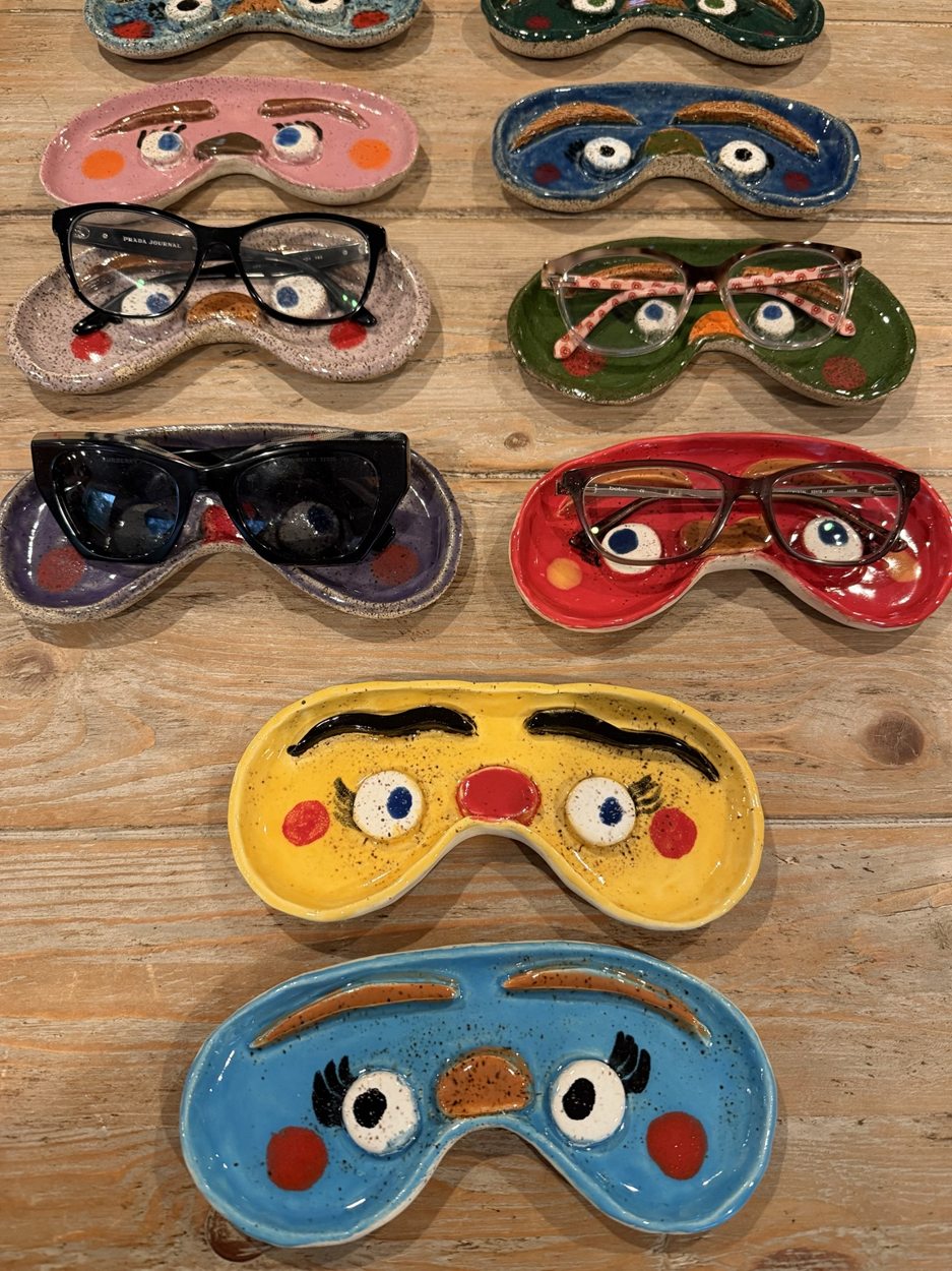 Eye Face Trays in use